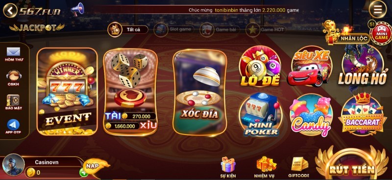 Link game bài 567 Fun - Game đổi thưởng đại gia đình đám 2022