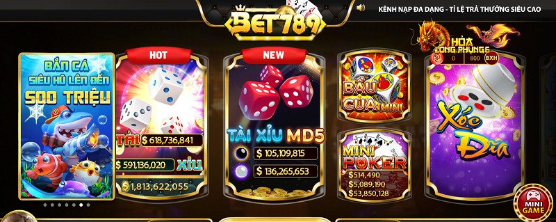 Link tải game Bet789 Vin - Sân chơi đổi thưởng không giới hạn
