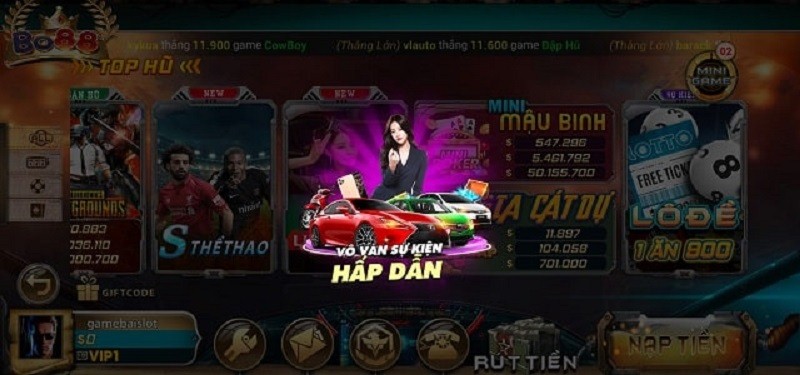 Bo88Vip Club – Thế giới giải trí xanh chín hàng đầu châu Á