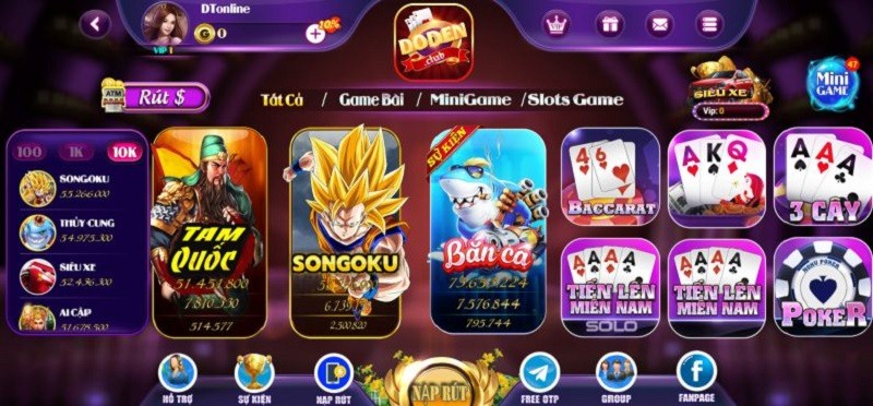 Link tải game DoDen Club - Sân chơi đổi thưởng uy tín số 1 hiện nay