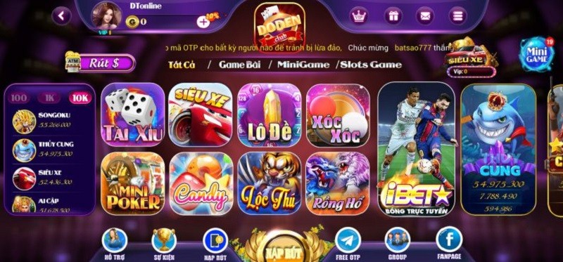 Link tải game DoDen Club - Sân chơi đổi thưởng uy tín số 1 hiện nay