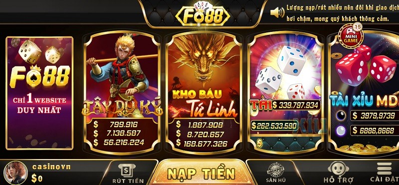 Link tải Fo88 Club - Thế hệ game bài đổi thưởng mới nhất 2022