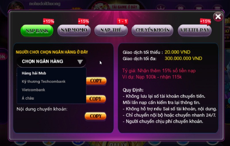 Hướng dẫn cách tham gia game bài đổi thưởng đình đám G63 Club