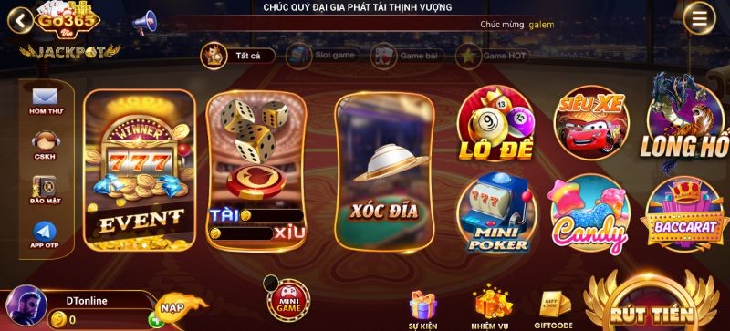Link game Go365 Vin - Game nổ hũ đổi thưởng đại gia mới nhất 2022