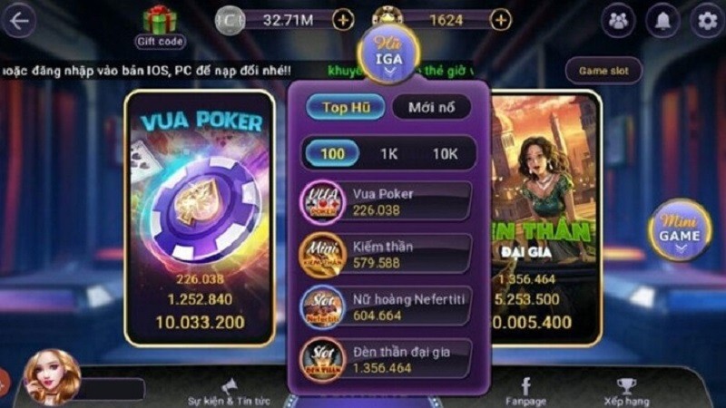 iGa Club – Cổng game đổi thưởng chơi cực vui năm 2022