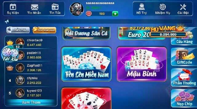 Trải nghiệm thế giới game đổi thưởng hot nhất tại 52 Cây Club