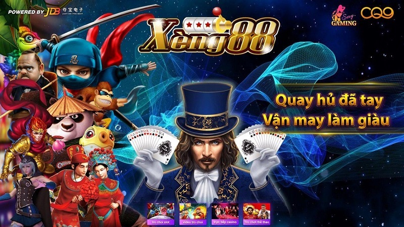 Xeng88 Club - Săn hũ thả ga, tiền về bao la