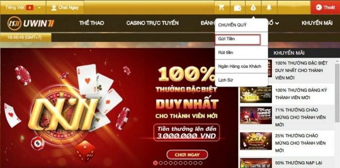 Game bài Uwin71 siêu hot – Tặng thưởng không giới hạn